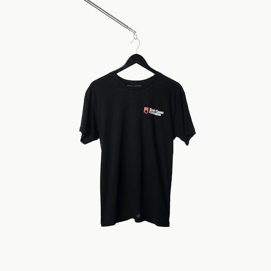 East Coast Cannabis - Live the Adventure T-Shirt - Black - 1