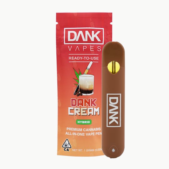 DANK - DANK CREAM - 1G ALL-IN-ONE DISPOSABLE VAPE PEN - 1