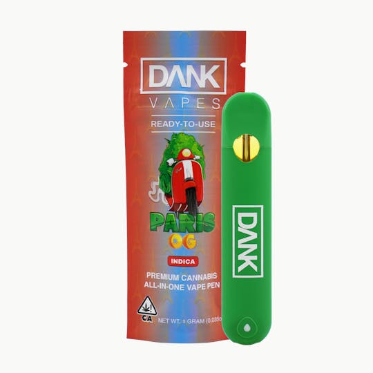 DANK - PARIS OG - 1G ALL-IN-ONE DISPOSABLE VAPE PEN - 1