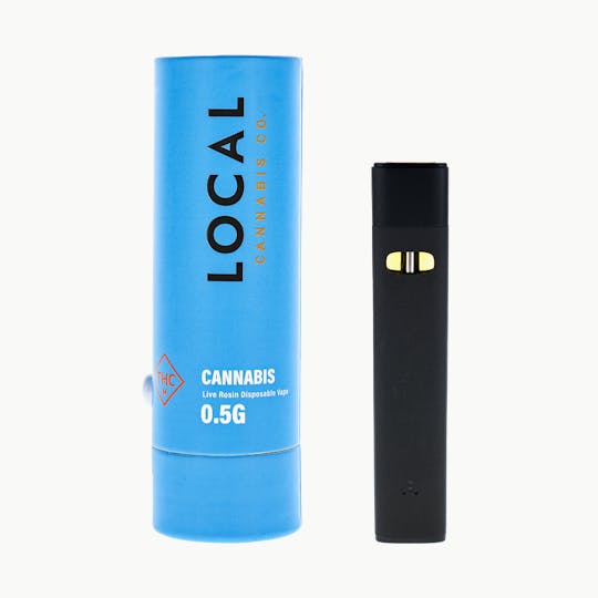 Local Cannabis Company - Local .5 Gram Disposable Rosin Vape - 1