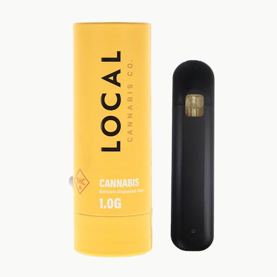 Local Cannabis Company - Local 1g Distillate Disposable Vape - Alien Vs Triangle - 1