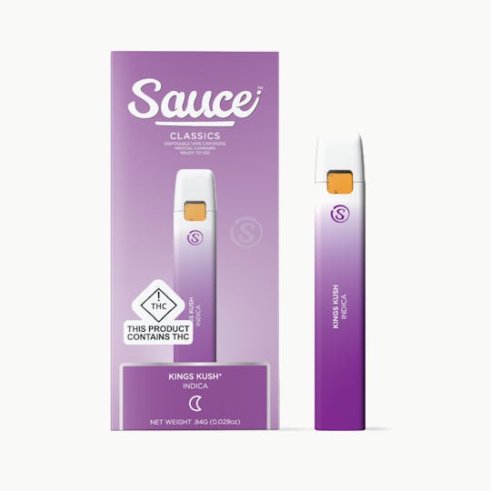 Sauce. - Sauce Essentials - Kings Kush - 0.84G AIO (OH) - 1