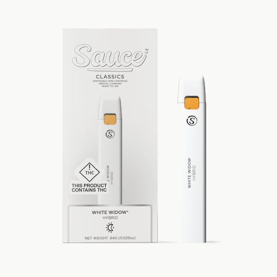 Sauce. - Sauce Essentials - White Widow - 0.84G AIO (OH) - 1
