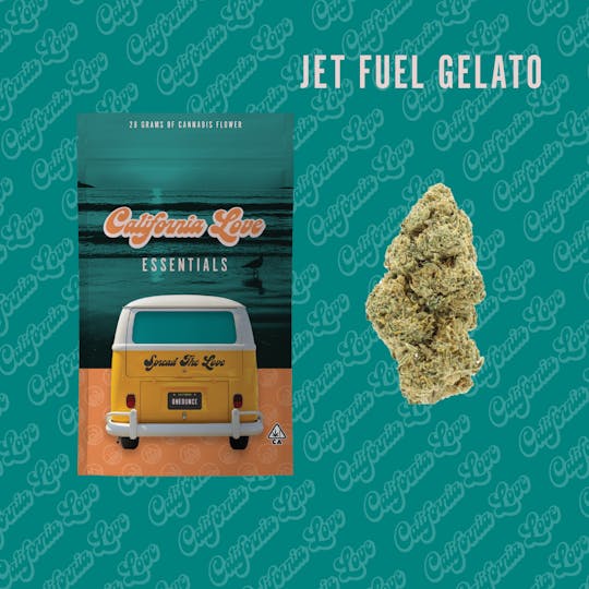 California Love - 1oz Essentials | Jet Fuel Gelato | 28g - 1