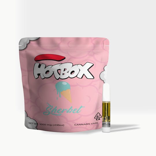 HOTBOX™ - HOTBOX | Ice Cream Sherbet Indica 510 Vape Carts (1g) - 1