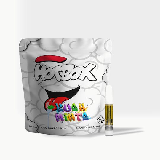 HOTBOX™ - HOTBOX | Kush Mints Indica 510 Vape Carts (1g) - 1