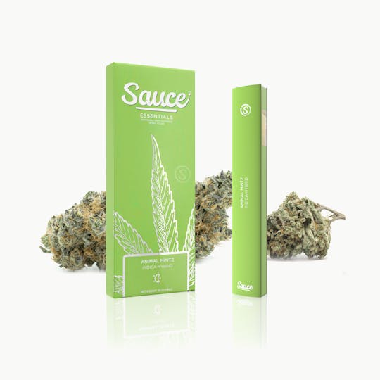 Sauce. - Animal Mintz - 1G Live Resin Infused AIO (Hybrid) - 1