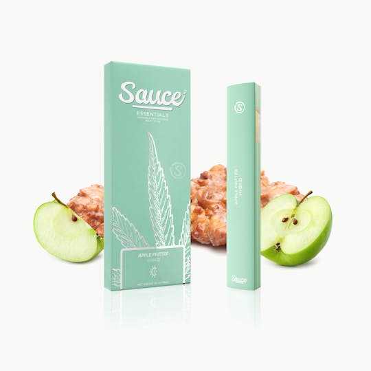 Sauce. - Sauce Essentials - Apple Fritter - 1G Live Resin Infused AIO (OKC) - 1