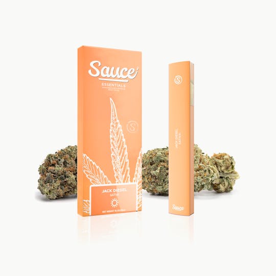 Sauce. - Sauce Essentials - Jack Diesel - 1G Live Resin Infused AIO (OKC) - 1