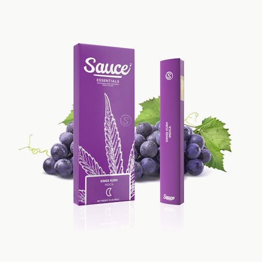 Sauce. - Sauce Essentials - Kings Kush - 1G Live Resin Infused AIO (OKC) - 1