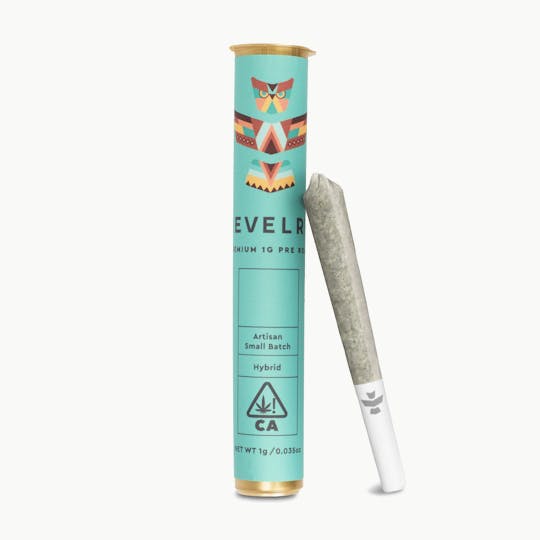Revelry Herb Co - Banana Funk - Hybrid - Pre Roll Single (1g) - 1