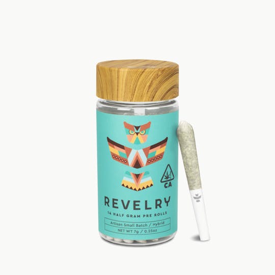 Revelry Herb Co - Banana Funk - Hybrid - Pre Roll 14pk (7g) - 1