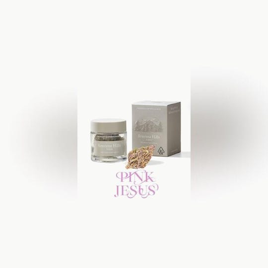 Sonoma Hills Farm - Pink Jesus - 3.5g Flower Jar - 1