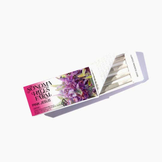 Sonoma Hills Farm - Pink Jesus - 4-pack pre-rolls, .8g ea, 3.2g total - 1