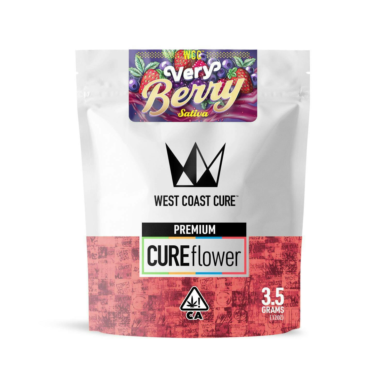 West Coast Cure - Very Berry - 3.5G Premium Flower - 1