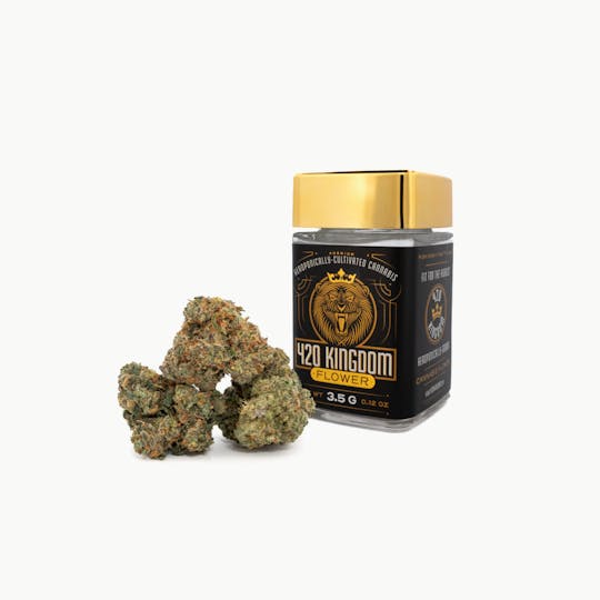420 Kingdom - 420 Kingdom - Banana Cream Pie - 3.5g Flower - 1