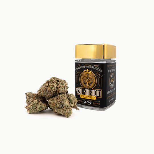 420 Kingdom - 420 Kingdom - Lemon Cherry Gelato - 3.5g Flower - 1