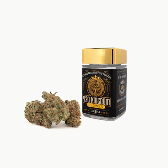 420 Kingdom - 420 Kingdom - Rainbow Sherbert - 3.5g Flower - 1