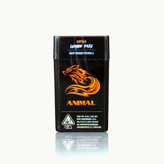 Animal - LEMON HAZE-10PK 8GRAMS PREROLLS- SATIVA - 1