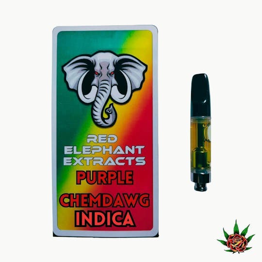 Eden Rose Processing - Red Elephant Cart 1g - Purple Chemdawg (Indica) - 1