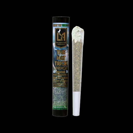 Crème De Canna - The Hat Trick Indica Terp Diamond Infused Pre-Roll 1g - 1