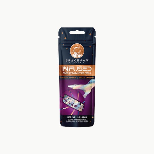 Spaceman Cannabis - Spaceman - 1g Resin Infused Pre-Roll - Purple Baller - 1