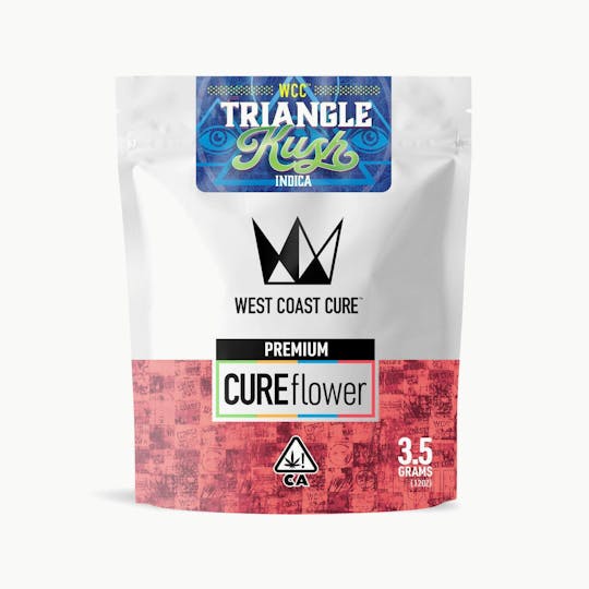 West Coast Cure - Triangle Kush - 3.5G Premium Flower - 1
