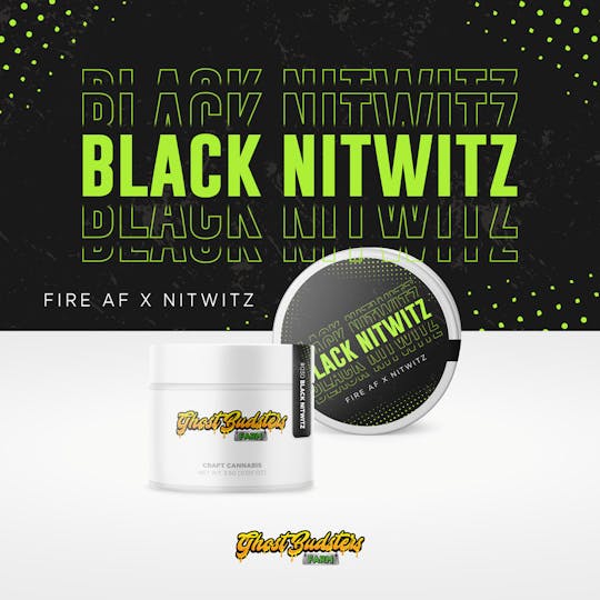 GhostBudsters Farm - Black Nitwitz | Pre-Packaged Eighth | GhostBudsters Farm - 1