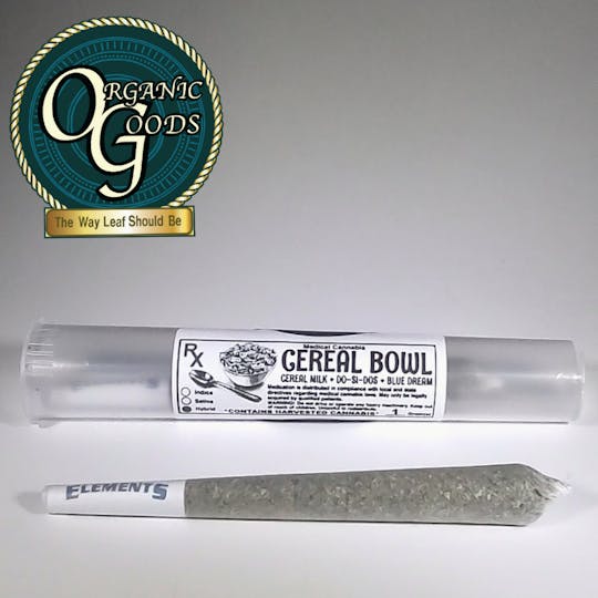 Organic Goods - Organic Goods Pre-Roll Cereal Bowl 1 G - 1