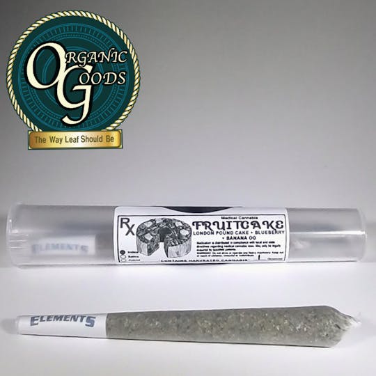 Organic Goods - Organic Goods Pre-Roll Fruit Cake 1 G - 1