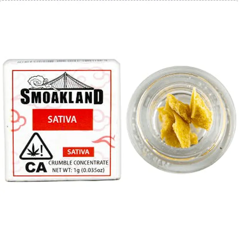 Smoakland Purple Haze Crumble 1g concentrate