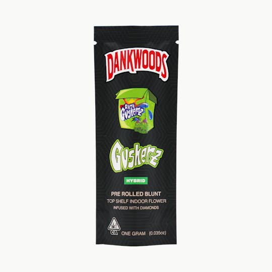 DANK - DANKWOODS - GUSHERZ - 1G INFUSED PRE ROLLED BLUNT - 1