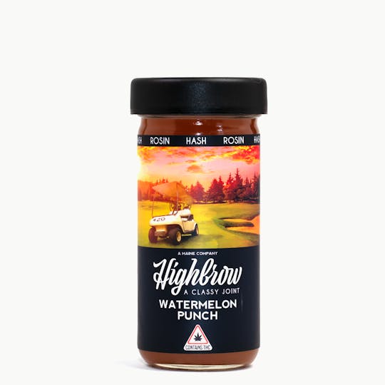 Highbrow - Highbrow Hash Rosin Watermelon Punch Drink 100mg - Adult Use - 1