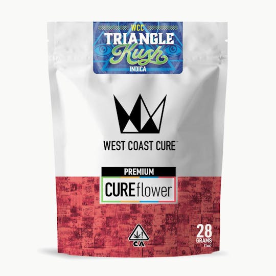 West Coast Cure - Triangle Kush - 28G Premium Flower - 1