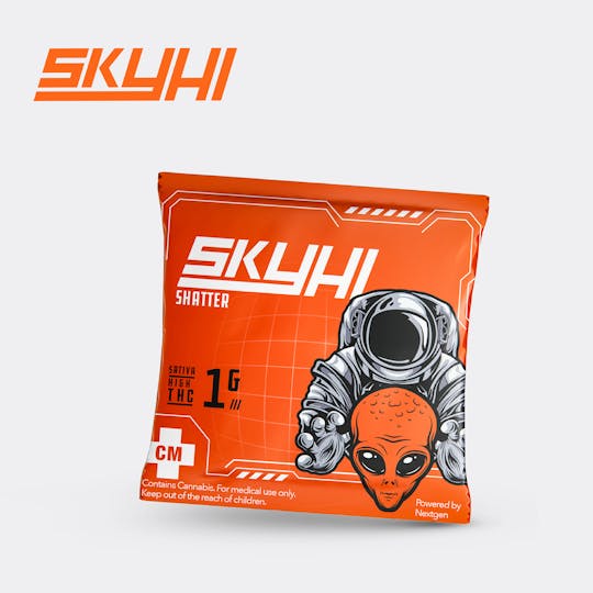 SkyHi - Lemon Royal - Sativa - Shatter - 1