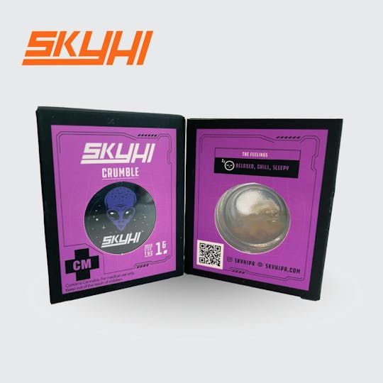 SkyHi - Modified Grapes - Indica - Crumble - 1