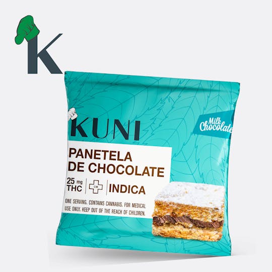 KUNI - Panetela De Chocolate - 25 MG - Kuni - 1