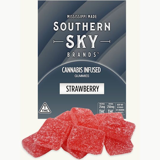 Southern Sky Brands - Strawberry Gummies 250mg - 1