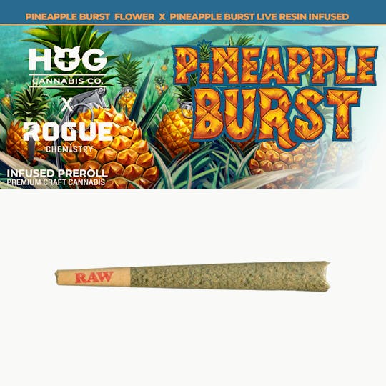 Rogue Chemistry - Pineapple Burst Infused Pre Roll - 1