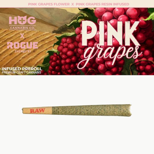 Rogue Chemistry - Pink Grapes Infused Pre Roll - 1