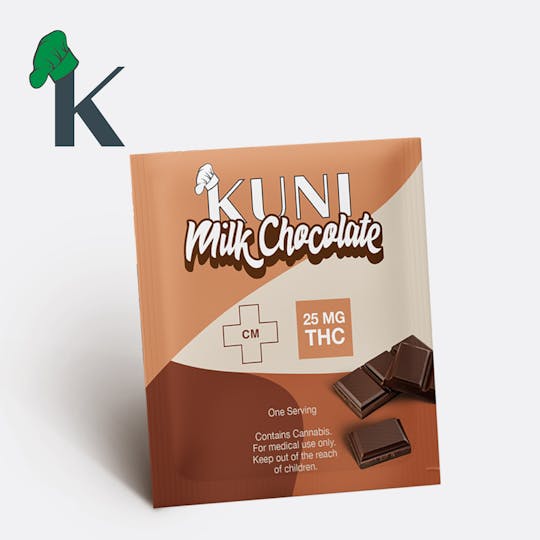 KUNI - Milk Chocolate - 25 MG - Kuni - 1