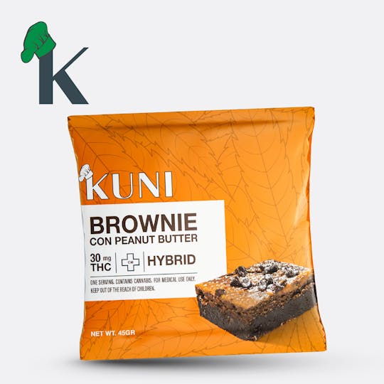 KUNI - Brownie de Peanut Butter - 30 MG - Kuni - 1