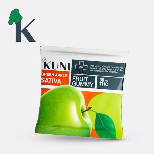 KUNI - Green Apple - 30 MG - Sativa - Kuni - 1