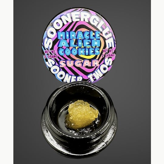 Sooner Glue - 2g Miracle Alien Cookies Sugar - 1