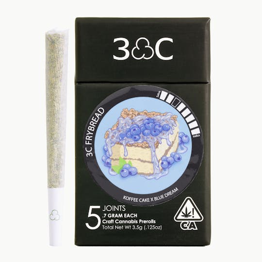 3C - 3C | Frybread Prerolls 5pk - 3.5g - 1