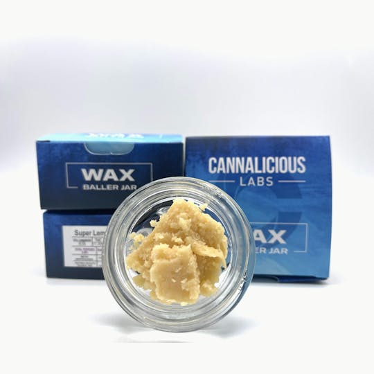 Cannalicious Labs - Super Lemon Haze Wax - 7.0g Baller Jar - 1