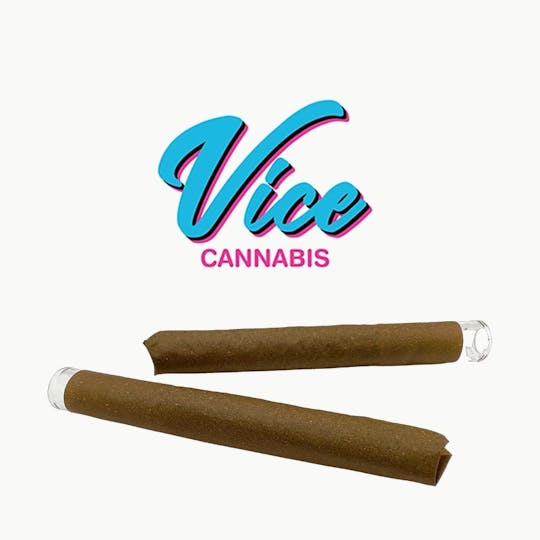 Vice Cannabis - Gelato Runtz: Hemp Wrap Pre Roll 2g - 1