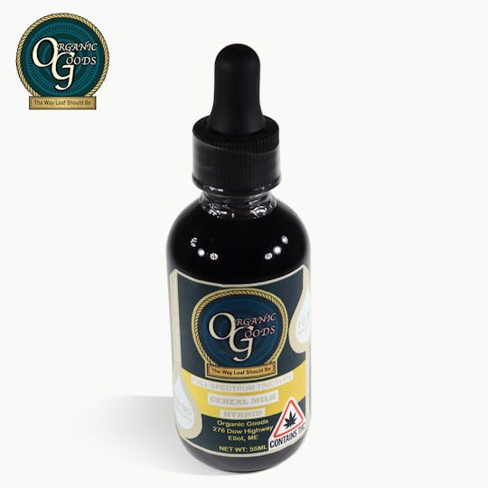 Organic Goods - Organic Goods Tincture THC Full Spectrum Cereal Milk 550 MG - 1