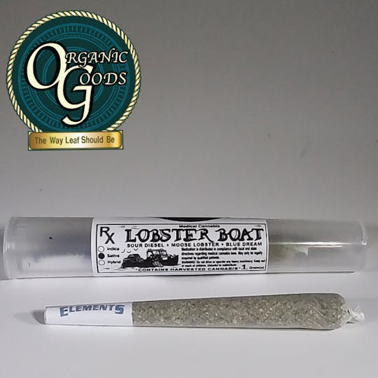 Organic Goods - Organic Goods Pre-Roll Lobster Boat 1 G - 1