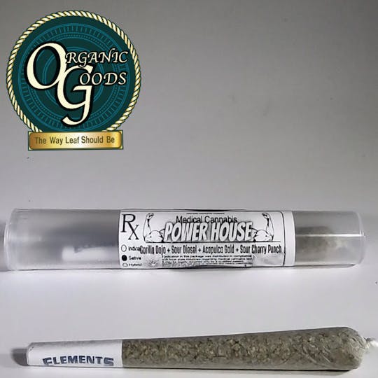 Organic Goods - Organic Goods Pre-Roll Power House 1 G - 1